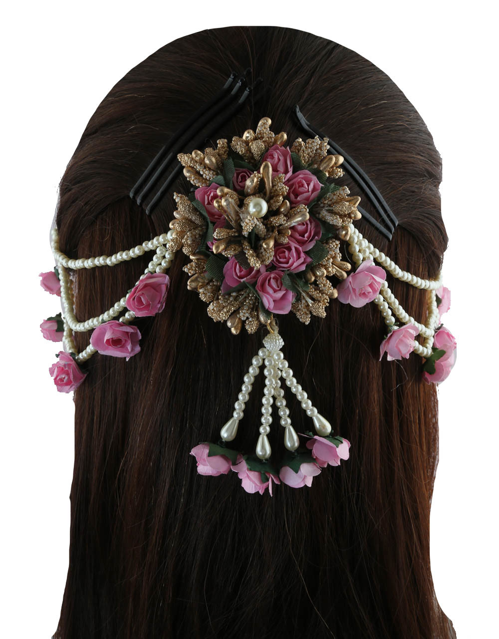 flower hair jewellery